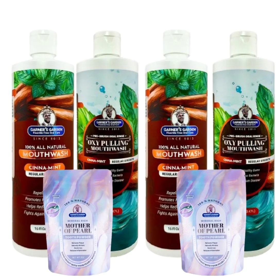 2 Pack Oral Care Trio - Various Flavors