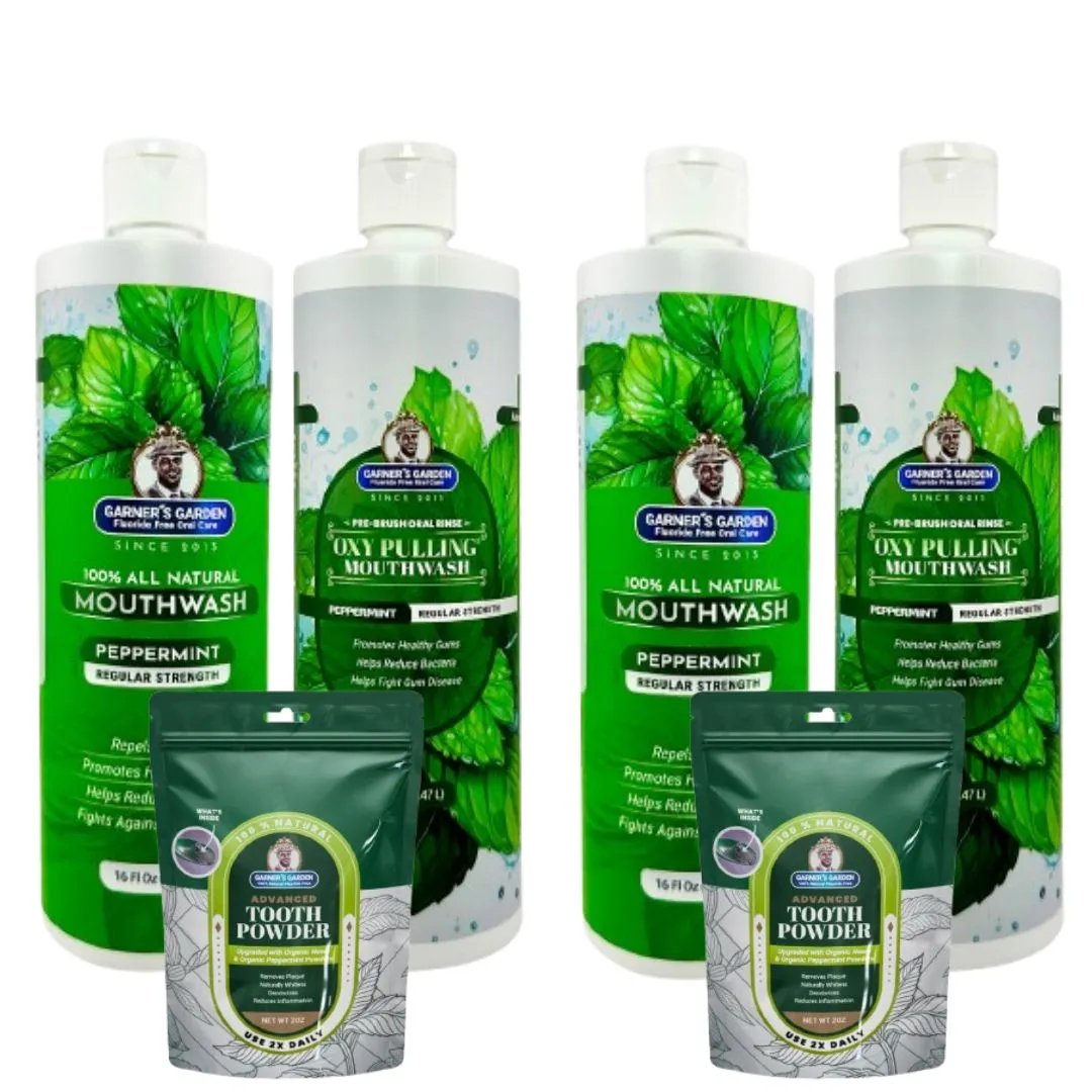 2 Pack Oral Care Trio - Various Flavors