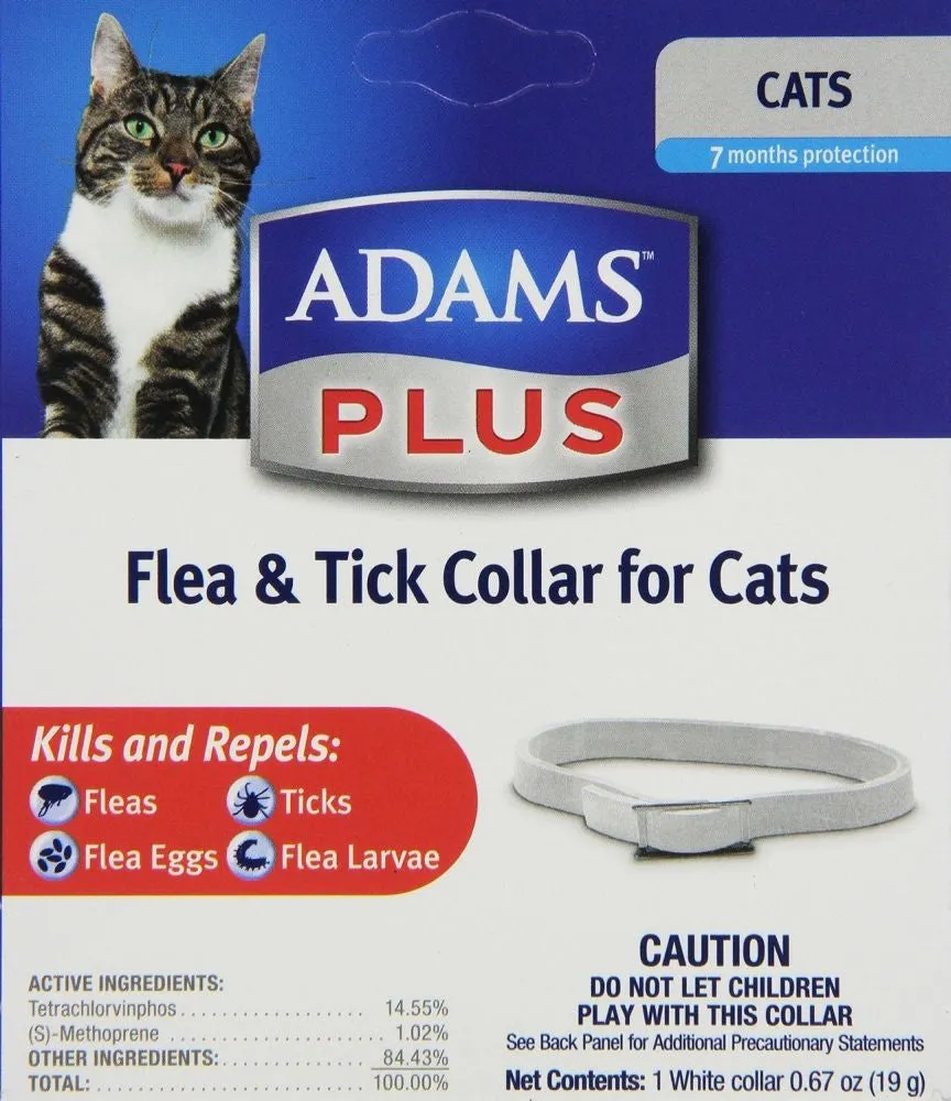 Adams Flea & Tick Collar for Cats & Kittens