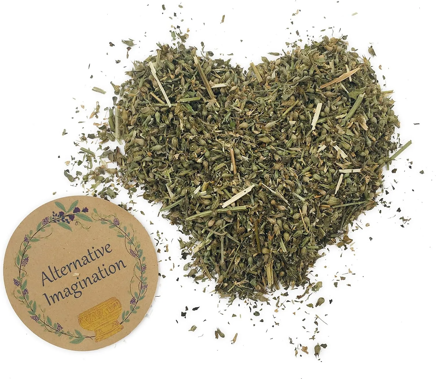 Alternative Imagination Cat Nip for Cats and Kittens, Enrichment Treat, Refresh Toys, Scratchers, Trees - Ground Dried Catnip - 2 Ounce Bag