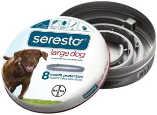 Bayer DVM Seresto Flea & Tick Collar Large Dog 8 Months