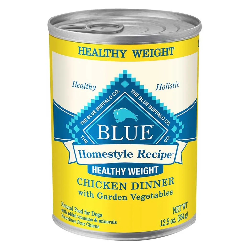 Blue Buffalo Homestyle Recipe Healthy Weight Chicken Wet Dog Food