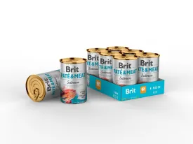 BRIT PATE & MEAT SALMON 6x400g