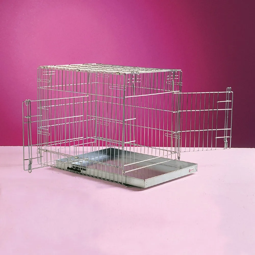 Brown's Dog Crate | Premium Medical Galvanised Iron Extra Strong Dog Crate