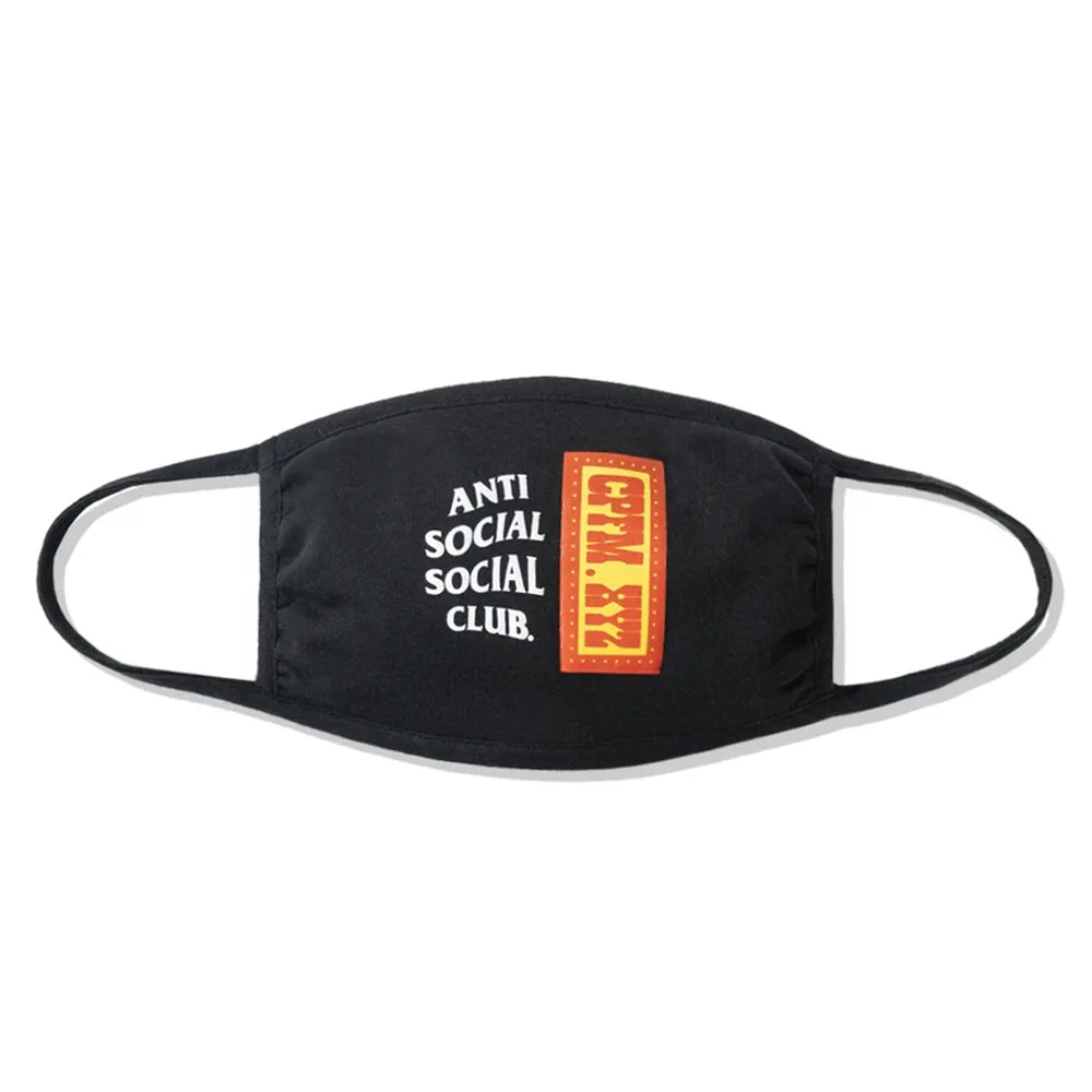 Cactus Plant Flea Market x Anti Social Social Club Black Mask