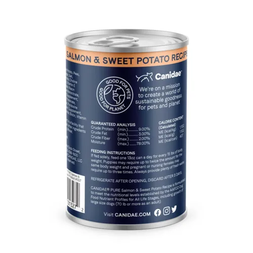 Canidae Grain Free Pure Limited Ingredient Diet Salmon & Sweet Potato Wet Dog Food