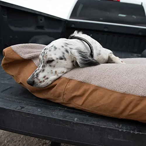 Carhartt P000041 Firm Duck Dog Bed, Durable Canvas Pet Bed