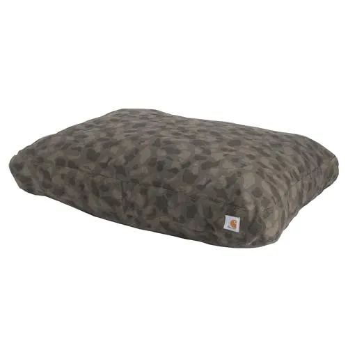 Carhartt P000041 Firm Duck Dog Bed, Durable Canvas Pet Bed