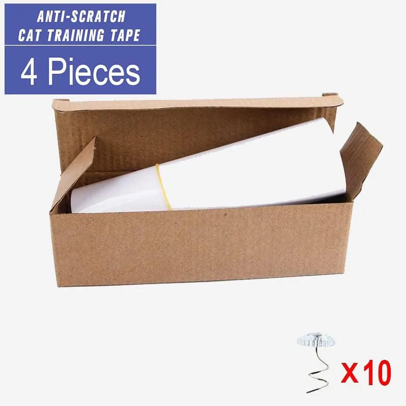 Cat Scraper Durable Sticker Tape Cat Scratching Post Furniture Couch Sofa Protector Anti Cat Scratcher Paw Pads For Claw