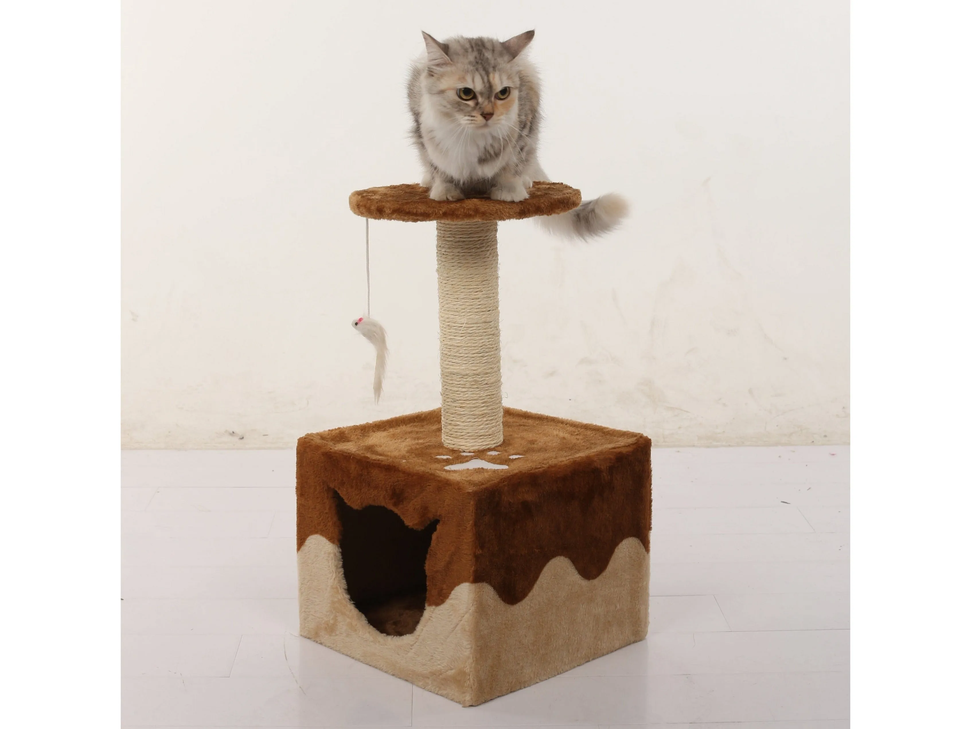 Cat Tree & Scratching As Photo 31X31X55Cm