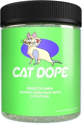 Catnip, 100% Natural Cat Nip Blend That Energizes and Excites Cats, Safe & Non-Addictive Catnip Treats Used For Cat Play, Cat Training, & New Catnip Toys