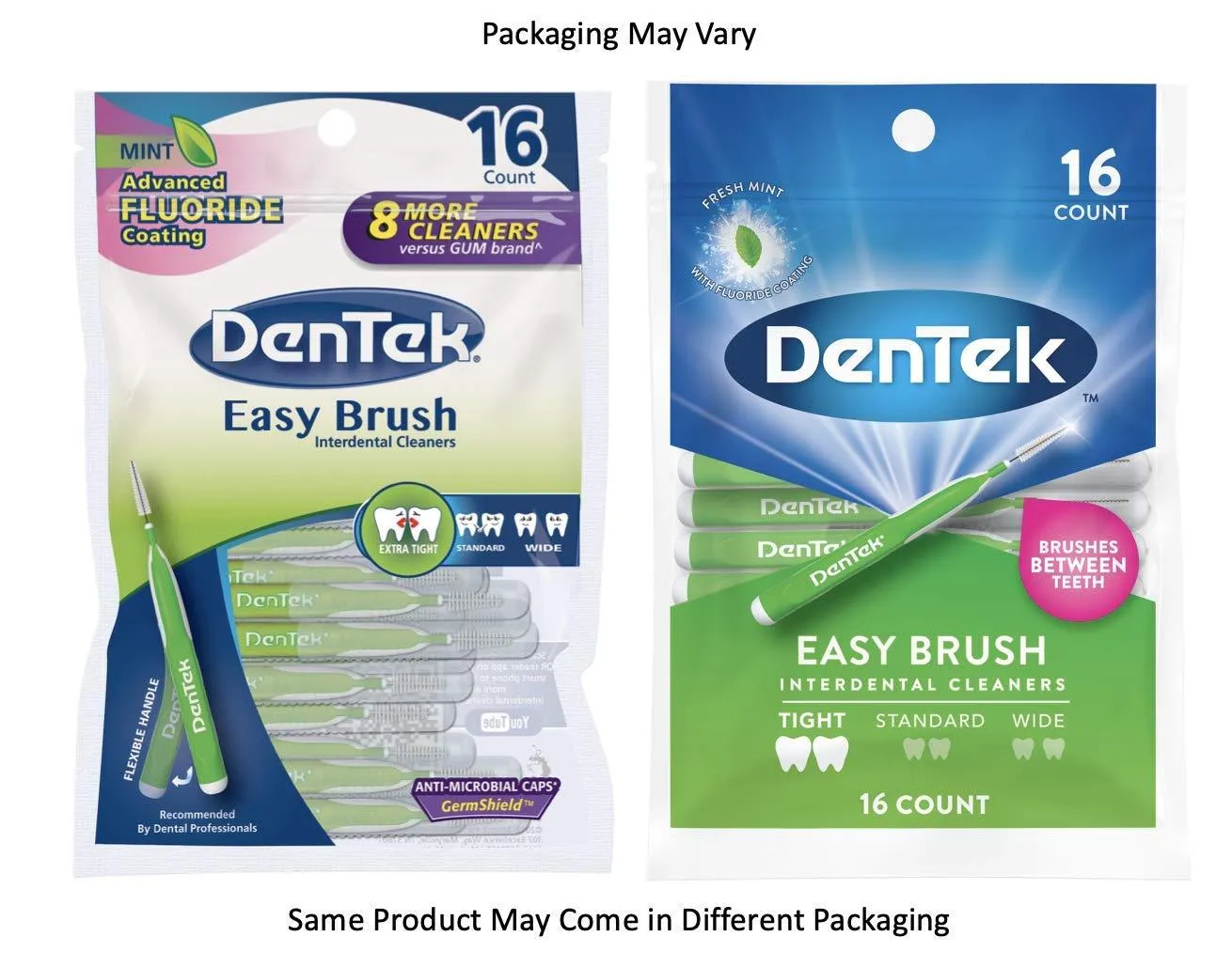 DenTek Easy Brush Cleaners Extra Tight 16 ea