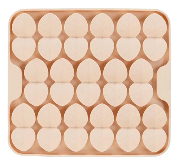 Dexypaws Square Hide and Seek Silicone Snuffle Mat for Cat or Dog