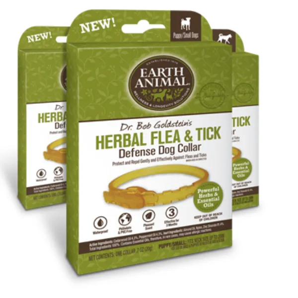 Earth Animal | Herbal Flea & Tick Defense Collar for Dogs