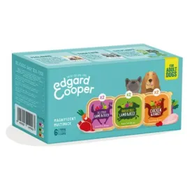 Edgard & Cooper Adult Tin Multipack Dog Food 6 x 400g