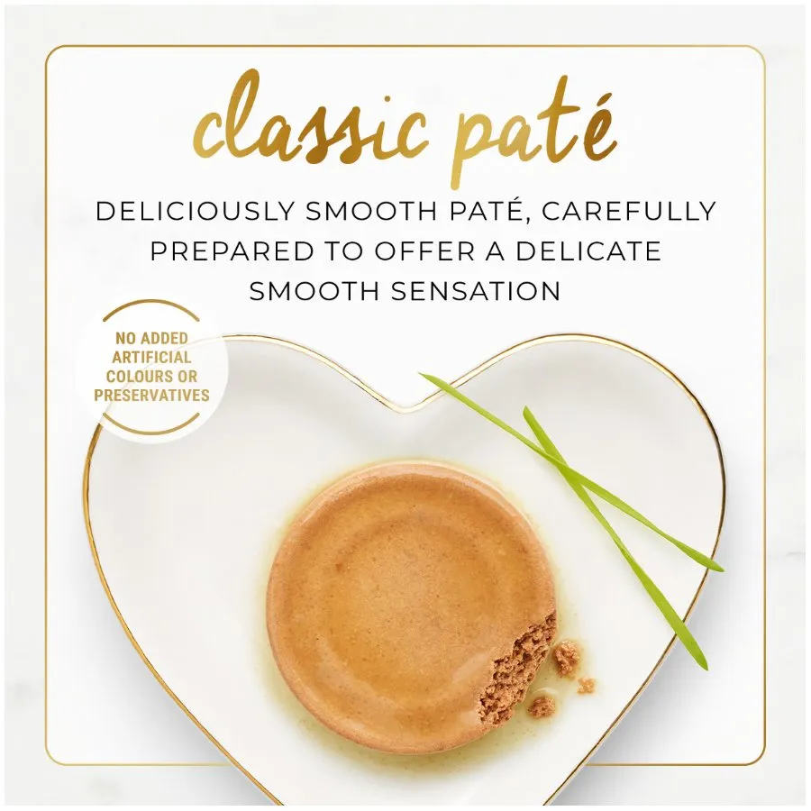 Fancy Feast Classic Pate Beef and Chicken Feast Gourmet 24X85g
