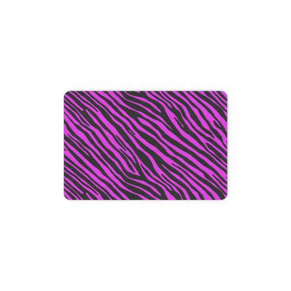 Floor Mats - Pink Zebra