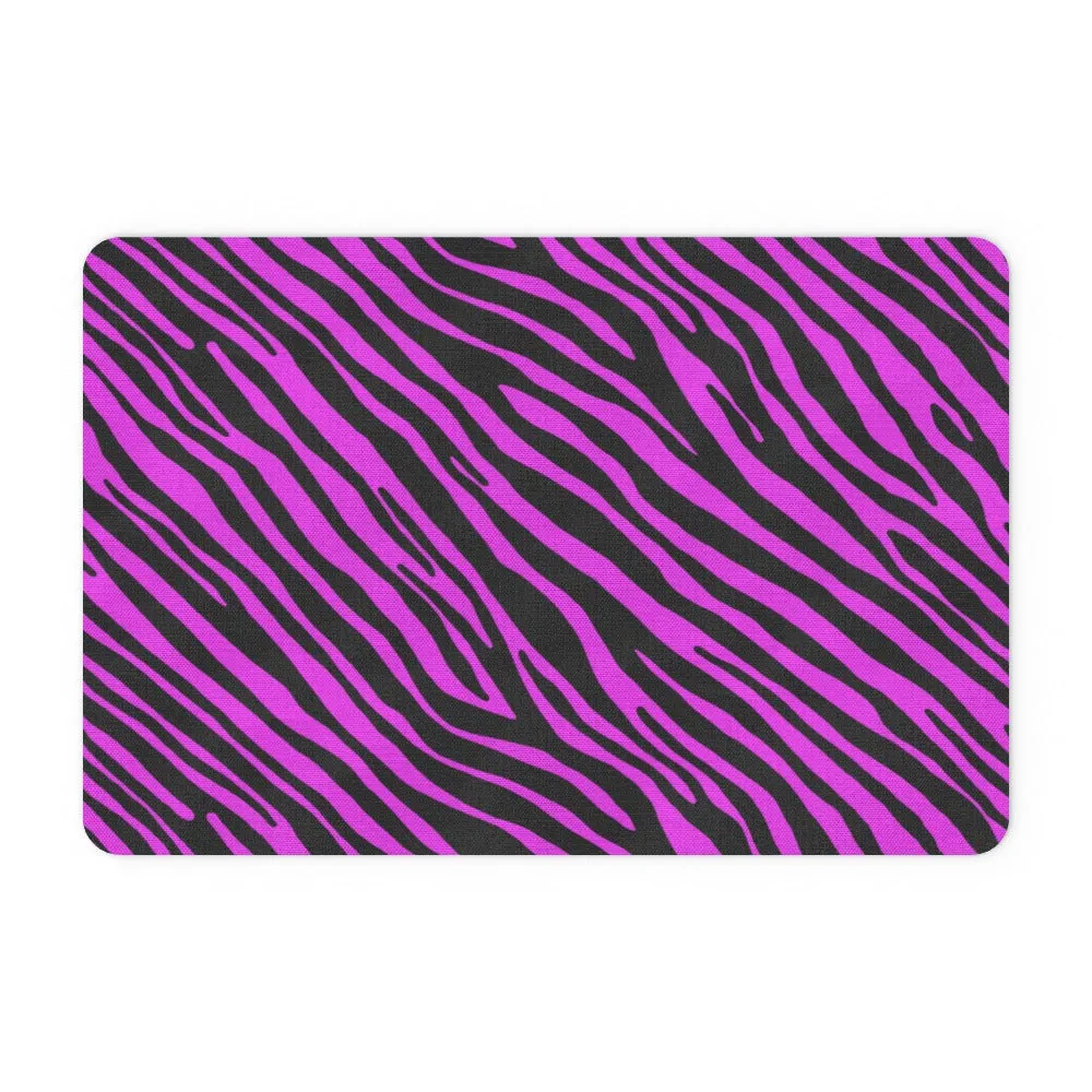 Floor Mats - Pink Zebra