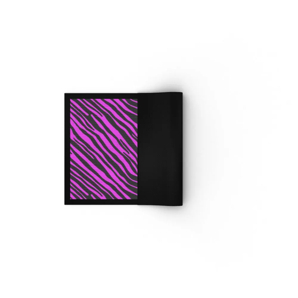 Floor Mats - Pink Zebra