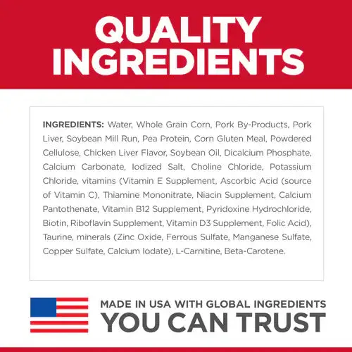 Hill's Science Diet Adult Light Canned Dog Food with Liver (13.1 oz x 12 cans)