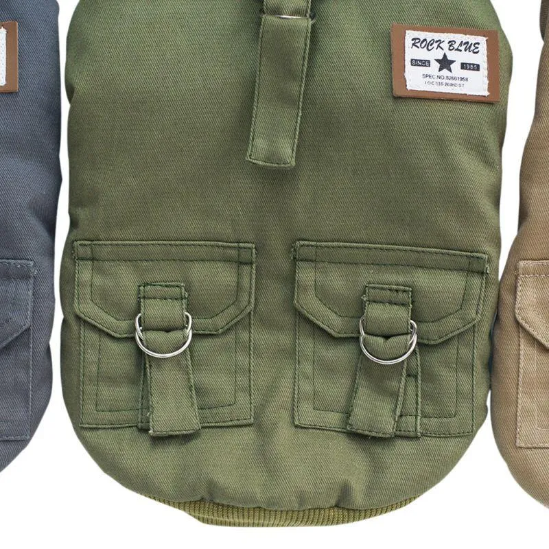 Hooded Winter Dog Jacket