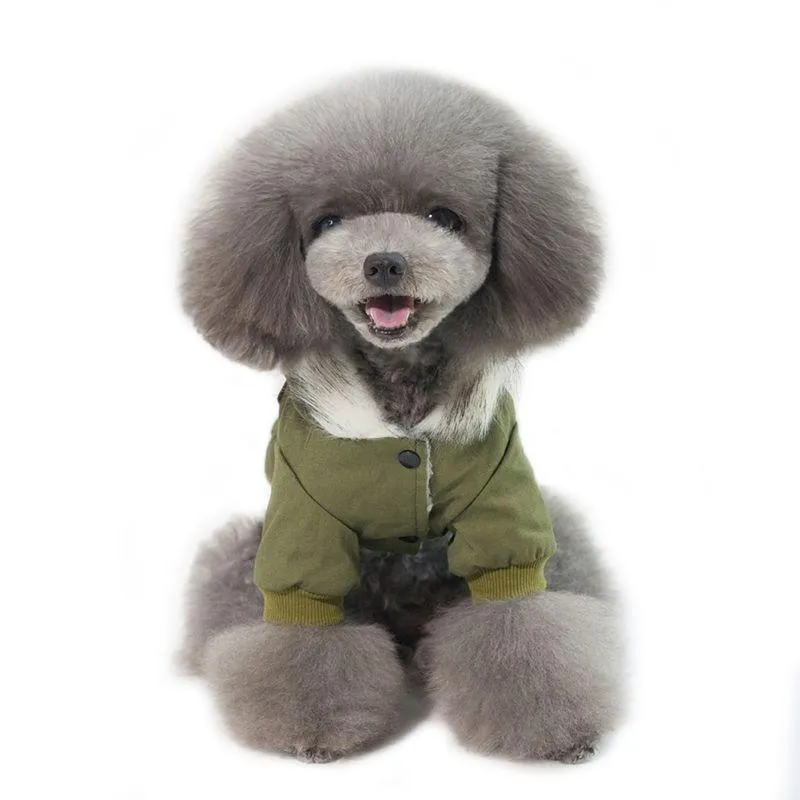 Hooded Winter Dog Jacket