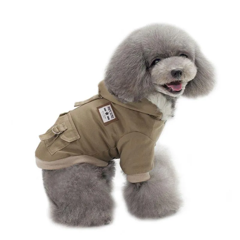 Hooded Winter Dog Jacket