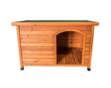 KENNEL WOOD SIDE ENTRY WITH DOOR LARGE