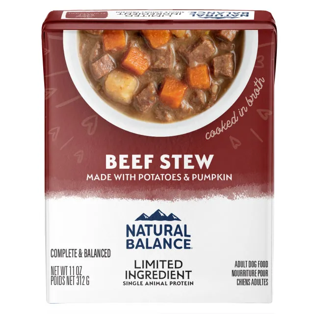 Natural Balance Limited Ingredient Beef Stew 11oz
