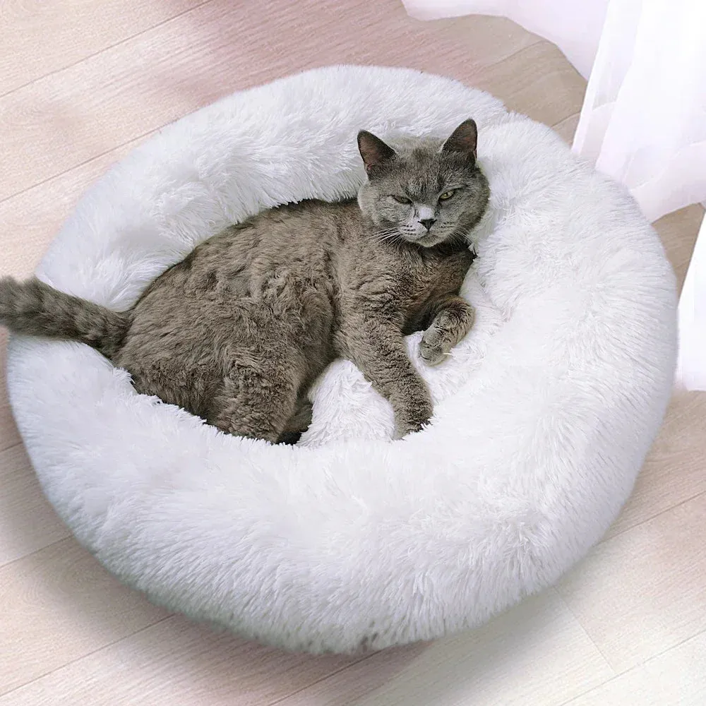 Orthopaedic Anxiety relieving Donut Dog Bed – Calming, Washable Comfort for Your Pet