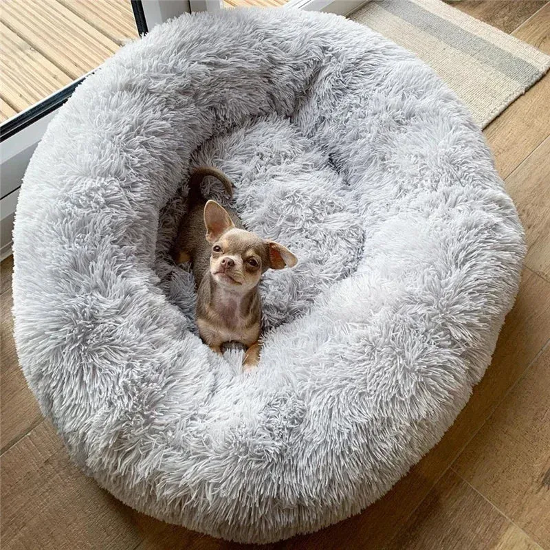 Orthopaedic Anxiety relieving Donut Dog Bed – Calming, Washable Comfort for Your Pet