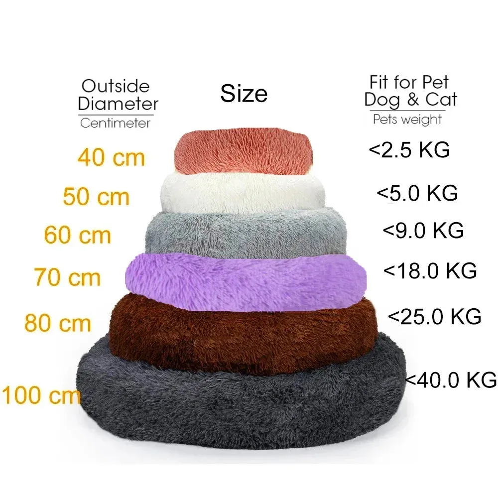Orthopaedic Anxiety relieving Donut Dog Bed – Calming, Washable Comfort for Your Pet