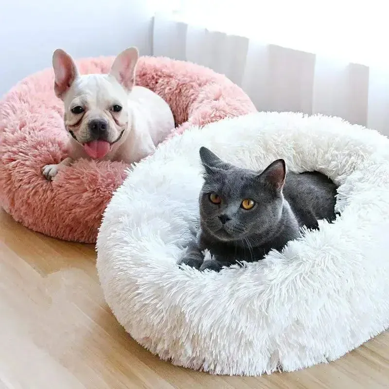 Orthopaedic Anxiety relieving Donut Dog Bed – Calming, Washable Comfort for Your Pet