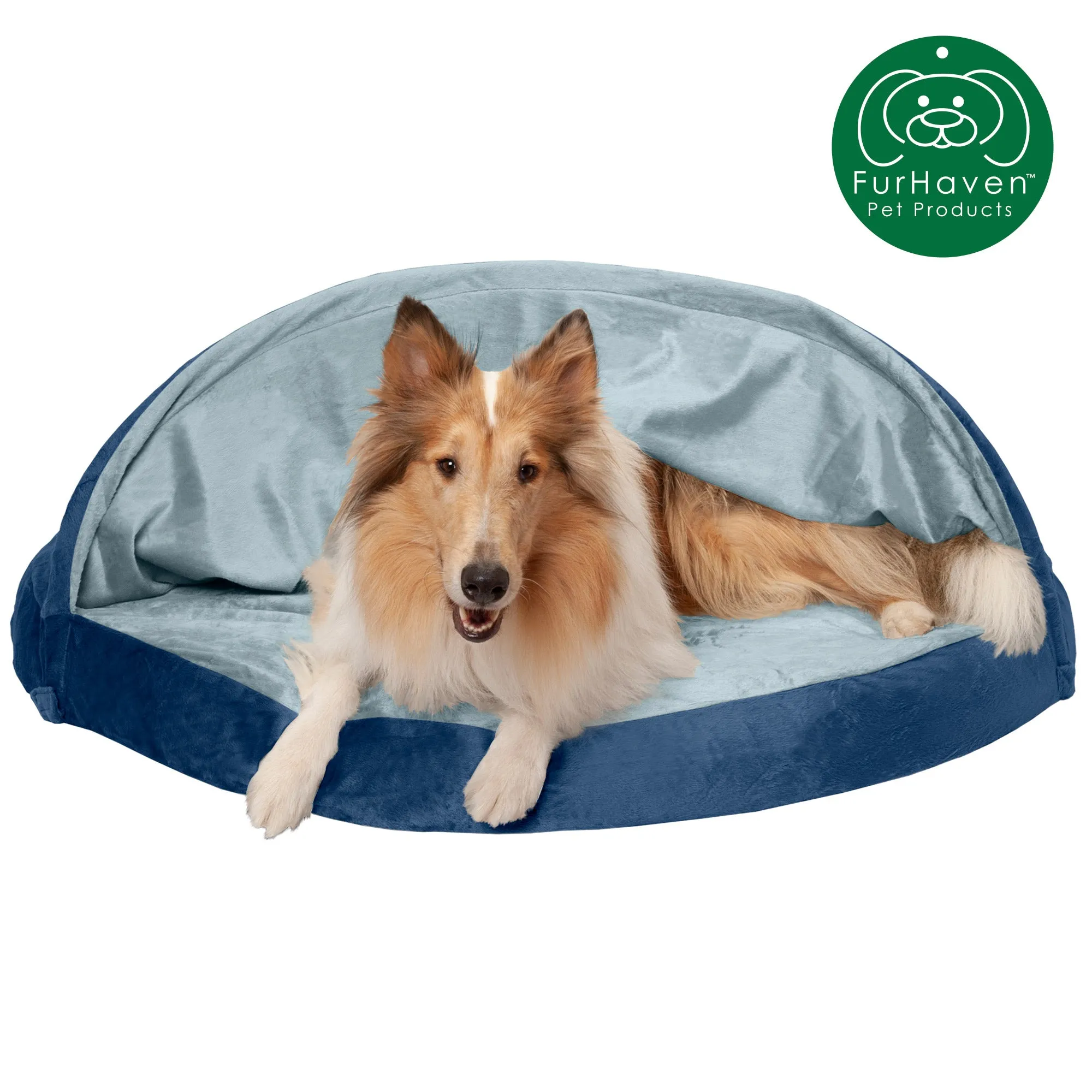 Orthopedic Microvelvet Snuggery Pet Bed
