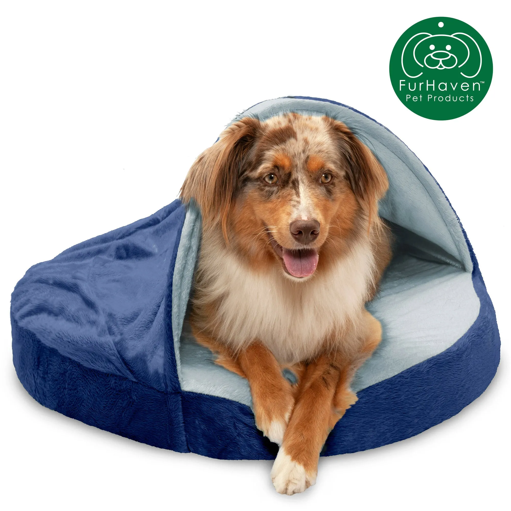 Orthopedic Microvelvet Snuggery Pet Bed