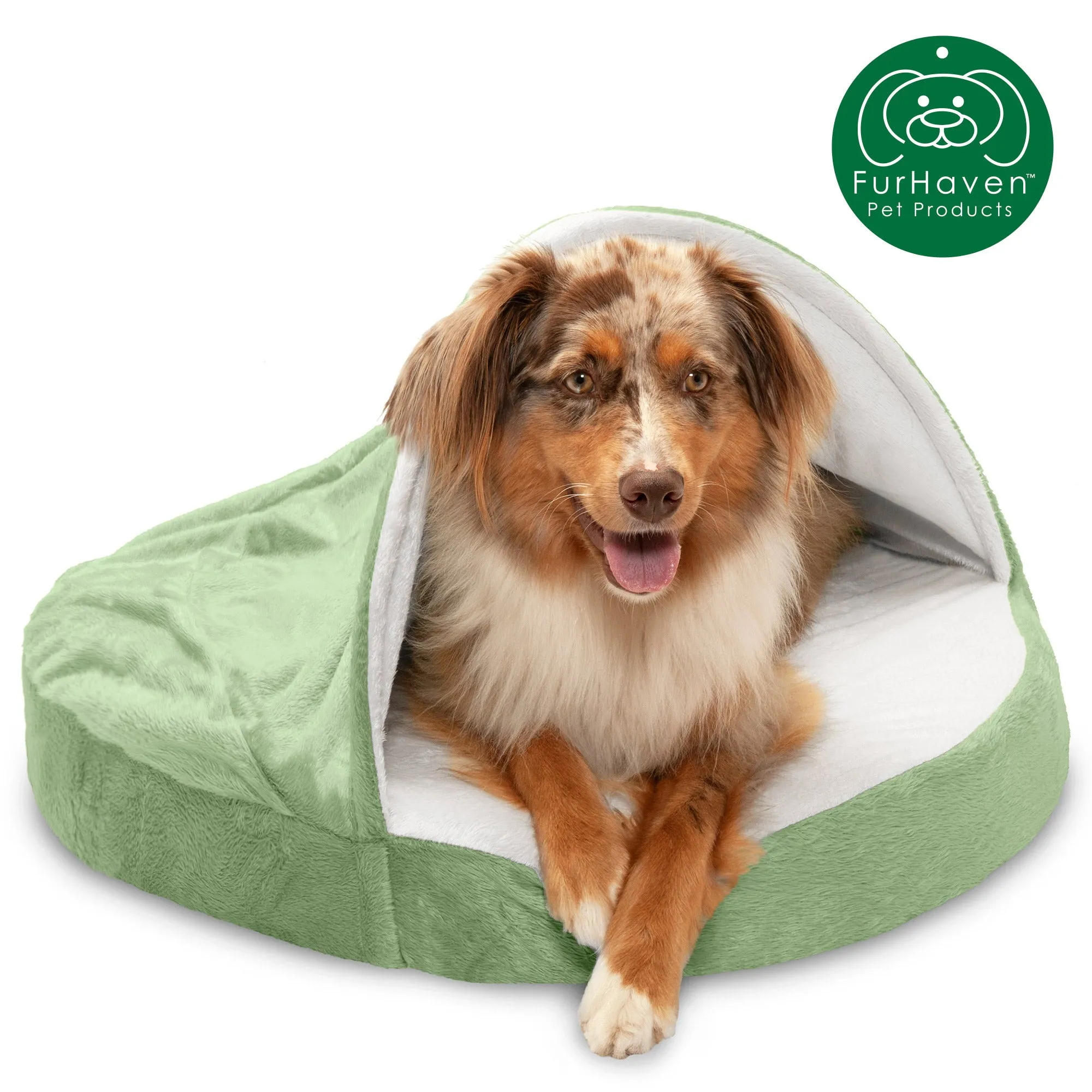 Orthopedic Microvelvet Snuggery Pet Bed