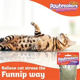 Pawbreakers Funnip  Premium Catnip Treats for Cats & Kittens | Catnip Cat Treats, Fill These Catnips in Toys for Cat, Cats Snacks| No-Stick Fine Grind Catnips - Made in USA