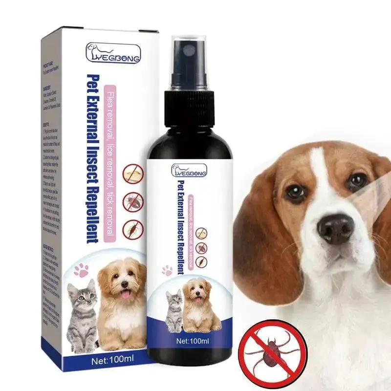 Pet Anti-Flea Drops 30ml Insecticide Lice Remover