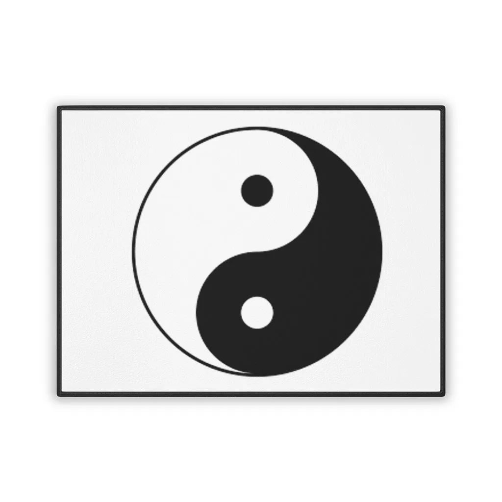 Pet Mat (18" x 24") AL BLUE DESIGNED YIN/YANG