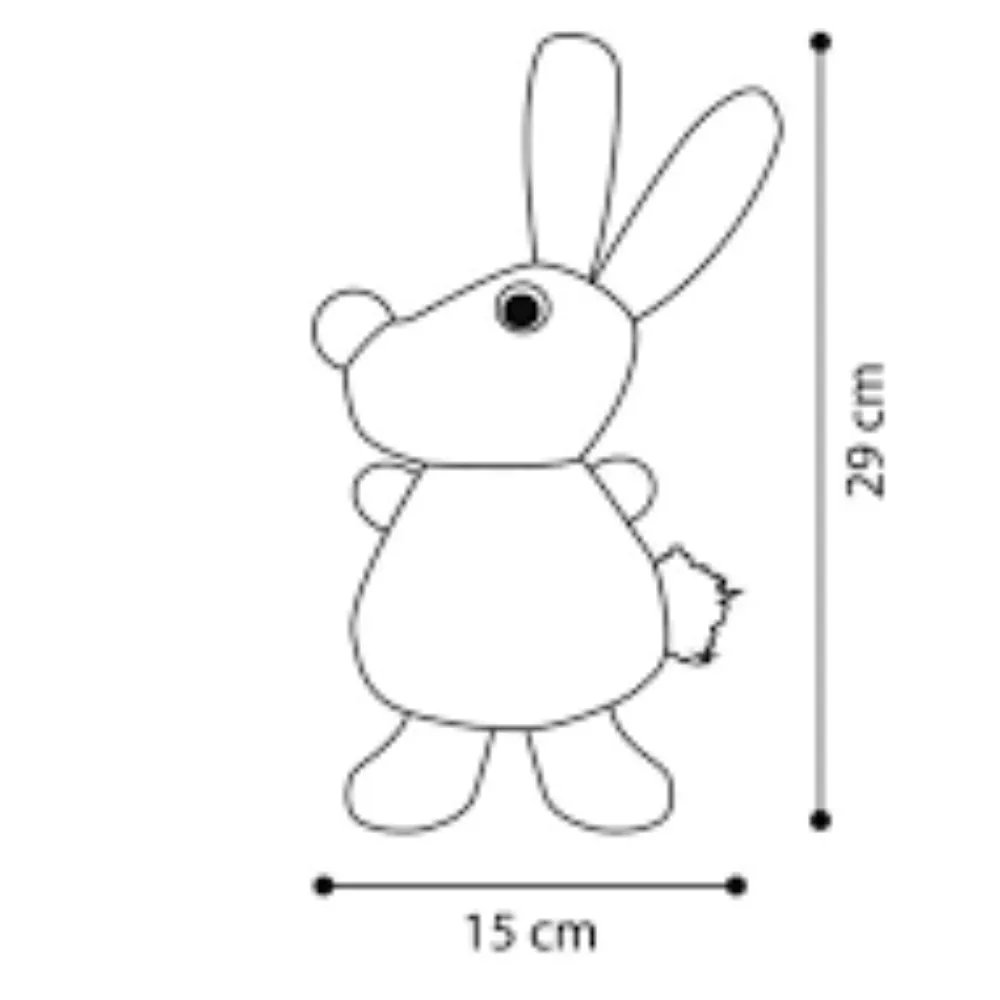 Plush Dog Toy - Perry Rabbit