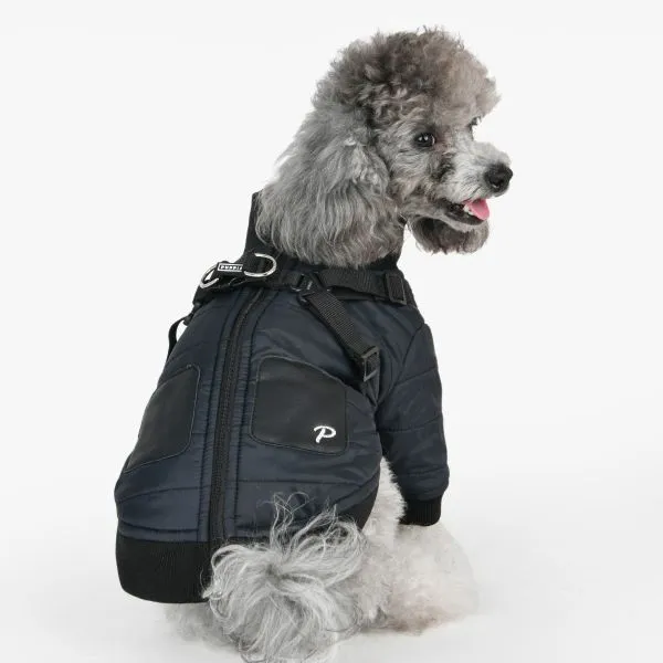 PUPPIA STRATUS Mock Neck Full Zip Up Jumper