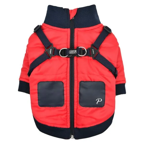 PUPPIA STRATUS Mock Neck Full Zip Up Jumper