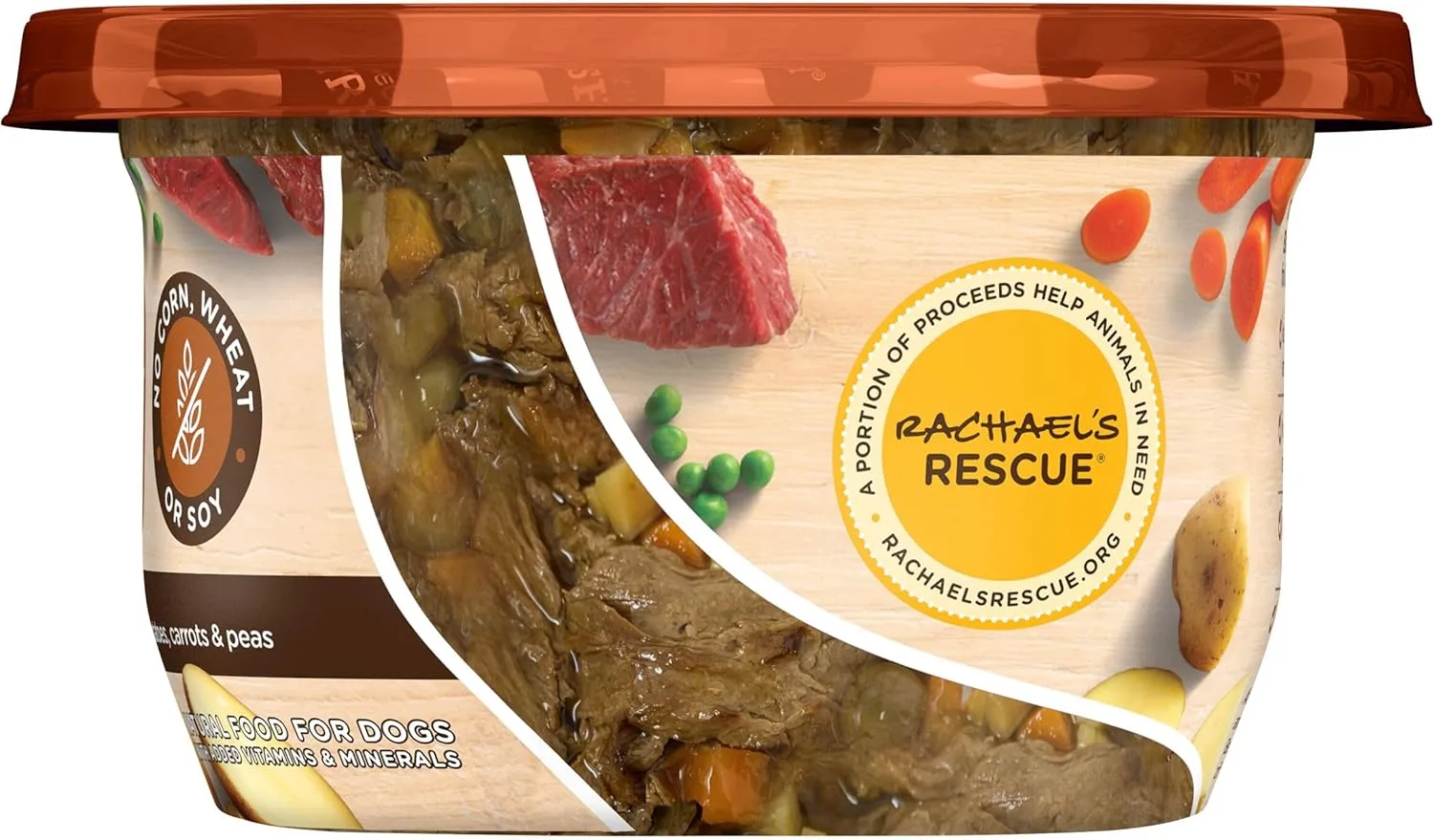 Rachael Ray Nutrish Premium Natural Wet Dog Food, Hearty Beef Stew Recipe, 8 Ounce (Pack of 8)