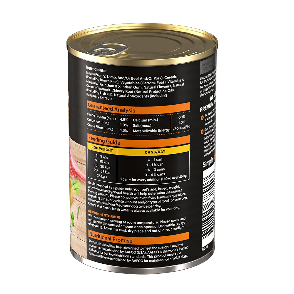 SavourLife Essentials Lamb with Vegetables & Rice 400g