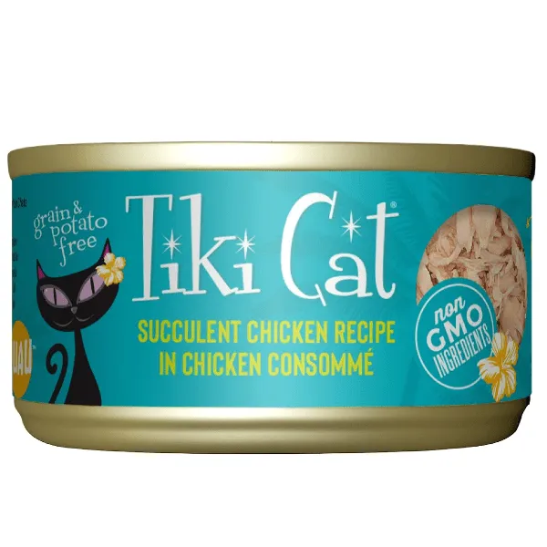Tiki Cat Luau Succulent Chicken Recipe Canned Cat Food