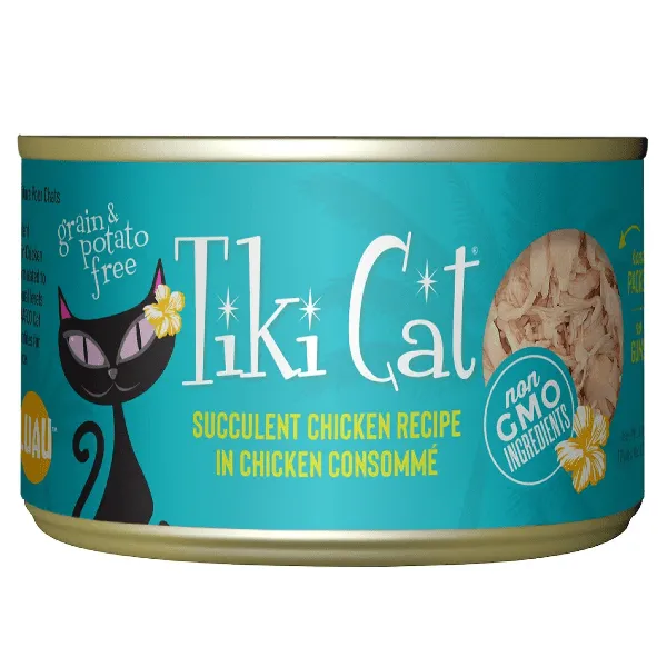 Tiki Cat Luau Succulent Chicken Recipe Canned Cat Food