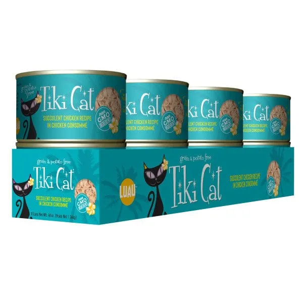 Tiki Cat Luau Succulent Chicken Recipe Canned Cat Food