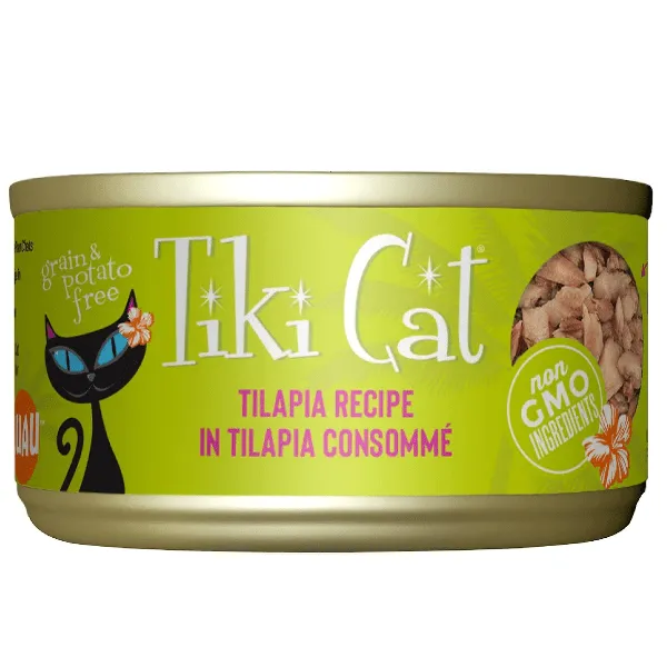 Tiki Cat Luau Tilapia Recipe Canned Cat Food