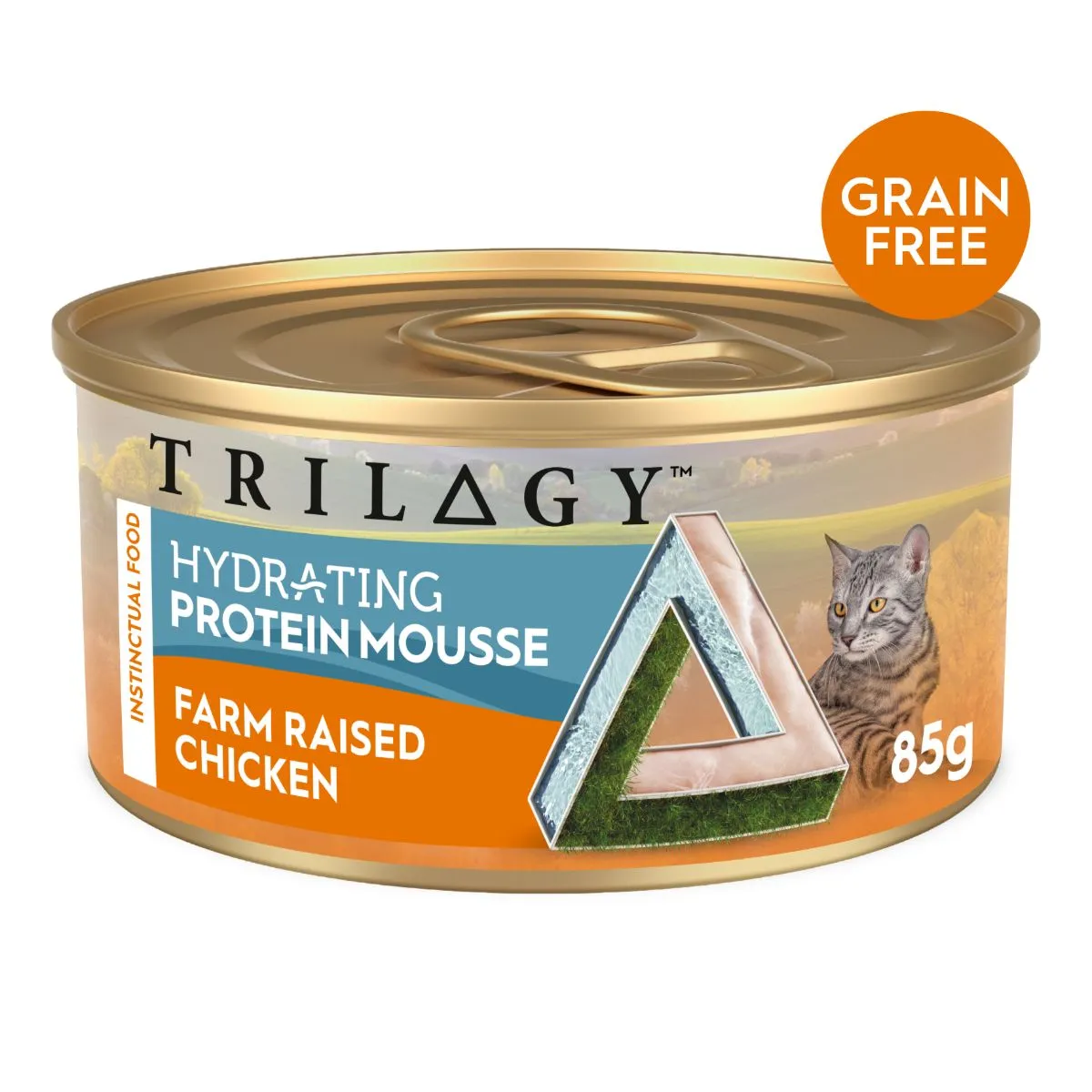 Trilogy Hydrating Protein Mousse Adult Chicken Wet Cat Food 85g