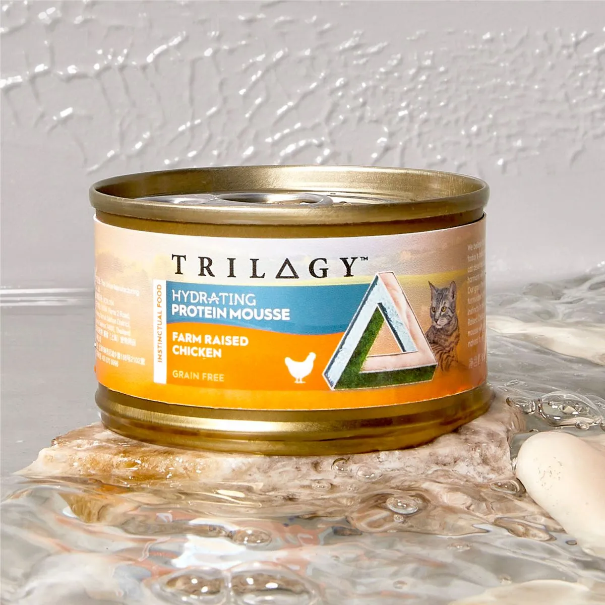 Trilogy Hydrating Protein Mousse Adult Chicken Wet Cat Food 85g